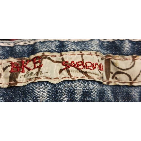 Bke Buckle Sabrina Womens Distressed Low-Rise Denim Capris Size 30 - Picture 8 of 9